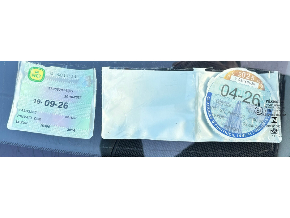 2014 Lexus IS 300 h  €10,000