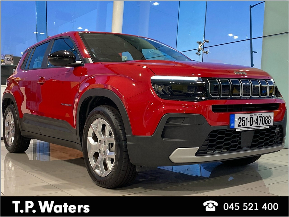 2025 Jeep Avenger FULL ELECTRIC - ALTITUDE - ZERO MILEAGE €30,950