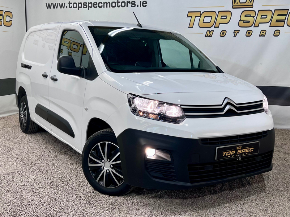 2021 Citroen Berlingo 1.6Hdi 3 Seater enterprise LWB NO VAT €10,600