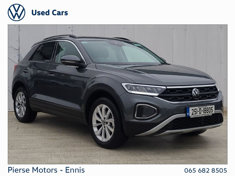 2025 Volkswagen T-Roc T-ROC EDITION 75 1.0TSI M6F 116HP €32,950