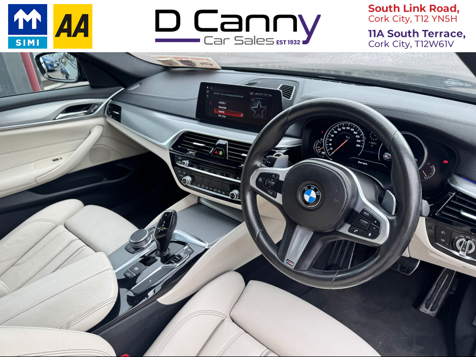 2018 BMW 5 Series D G30 M SPORT 4DR AUTO €26,900