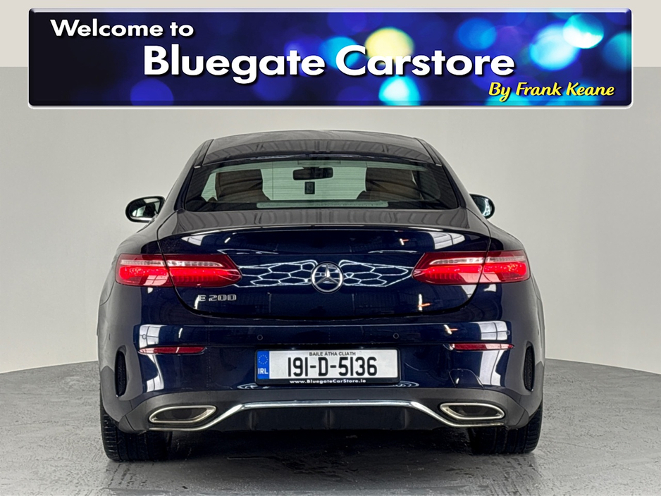 2019 Mercedes-Benz E Class 200 COUPE AMG SPORT 2DR**BROWN LEATHER INTERIOR**FRONT HEATED ELECTRIC SEATS**DIGITAL MEDIA DISPLAY**DYNAMIC DRIVE MODES**REVERSE CAMERA**PARKING SENSORS**DUAL CLIMATE CONTROL**AMBIENT LIGHTING** €32,995