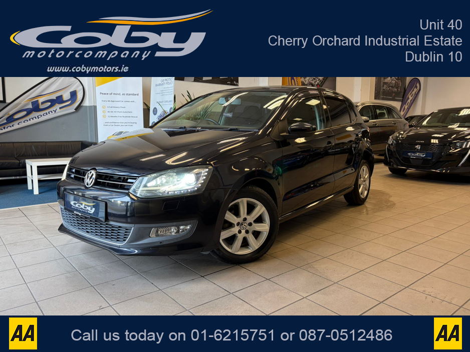 2012 Volkswagen Polo 1.2 AUTO. New NCT & Service done before collection, Alloy Wheels, Climate Control, Car Play, Sat Nav, Auto Lights/Wipers, CD Player, Luggage Cover, Folding Rear Seats, Electric Mirrors/Windows & more. €8,450