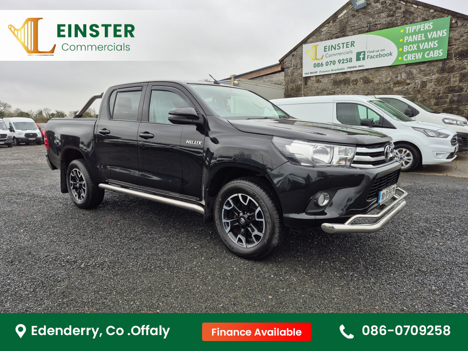 2018 Toyota Hilux 2.4 D-4D ACTIVE DC 4WD 14 148HP 4DR €21,950