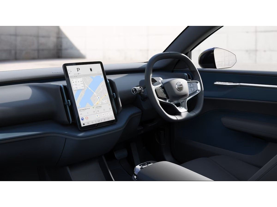 2026 Volvo EX30 Vapor Grey Extended Range Plus with Indigo interior