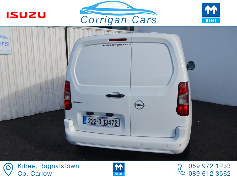 2022 Opel Combo HIGH SPEC 3 SEATS SPORT-PRICE EXCLS VAT €13,004