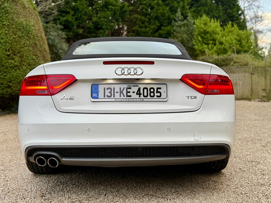 2013 Audi A5 CABRIOLET 2.0 TDI S LINE SP ED 174BHP AUTO €14,950