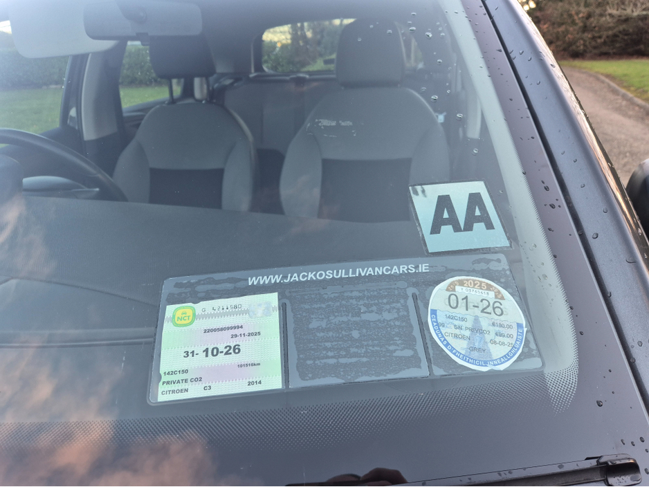 2014 Citroen C3 VTI68 CONNECTED 5DR 4DR €6,250