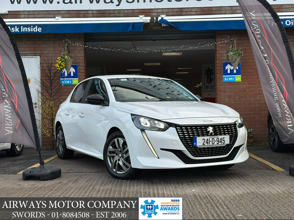 2024 Peugeot 208 ACTIVE 1.2 5DR - LOW KMS €19,995