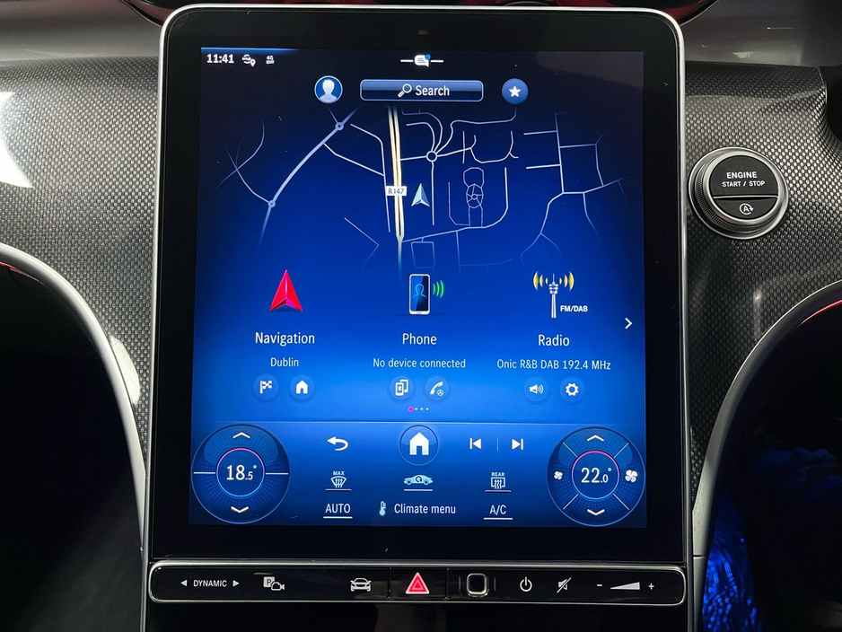 2023 Mercedes-Benz C Class 200d AMG - 18 Inch Alloys - Reversing Camera - Ambient Lighting - Sat Nav - Climate Control - Heated Seats - Keyless Start - Apple CarPlay/Android Auto - €52,950 or €53,900 with Supaguard Vehicle Prot €52,950