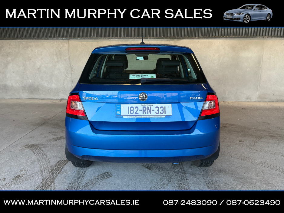 2018 Skoda Fabia AMBITON 1.0 TSI 95BHP €10,995