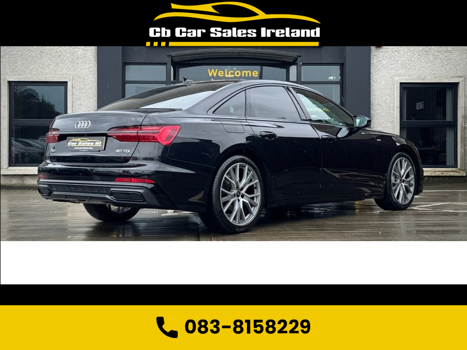 2022 Audi A6 2.0 TDI 40 Black Edition Saloon 4dr Diesel S Tronic €48,400