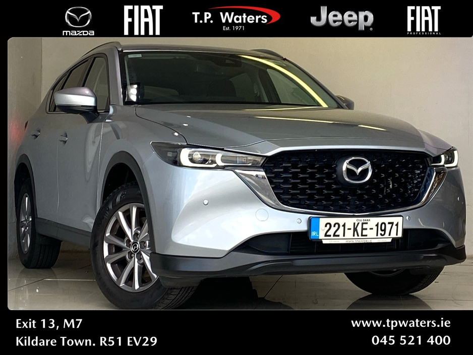 2022 Mazda CX-5 2.2 - FULL TP WATERS MAZDA SERVICE HISTORY - CHROME ROOF RAILS - TAXED UNTIL MAY 2026 €28,895
