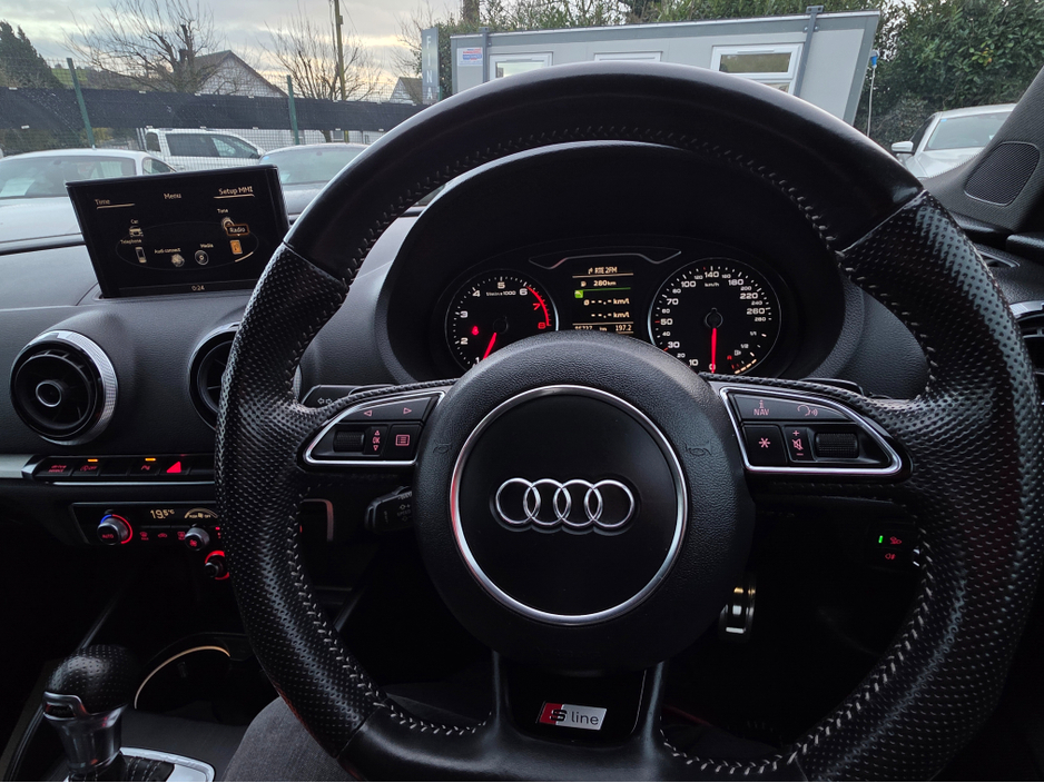 2015 Audi A3 Saloon 1.4 TSI S-LINE EDITION   REVERSING CAMERA / PARKING SENSORS - DRIVE MODE - LOW TAX BAND €16,450