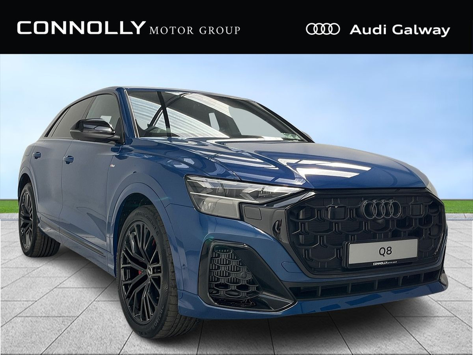 2026 Audi Q8 From €869 p/m PCP 3.0TFSIe 388BHP S LINE QUATTRO AUTO - PAN ROOF - VALCONA LEATHER - 22 €119,900