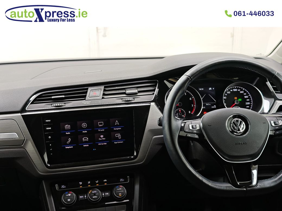 2020 Volkswagen Touran 7 Seater 1.4 TSI Automatic, Reversing camera €26,495