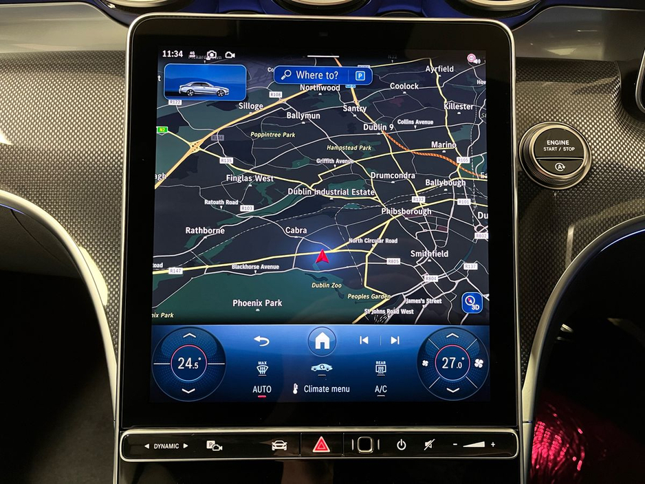 2026 Mercedes-Benz C Class 200d AMG - 18 Inch Alloys - Reversing Camera - Ambient Lighting - Sat Nav - Climate Control - Electric Heated Memory Seats - Apple CarPlay/Android Auto €64,703