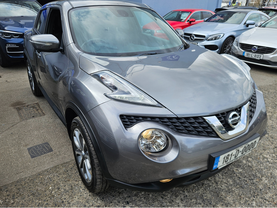 2018 Nissan Juke TEKNA 1.5 DCI 110BHP NCT 04/27 FINANCE AVAILABLE @ €54 PER WEEK SERVICE HISTORY/ TOUCH SCREEN MEDIA/ REVERSE CAMERA/ BLUETOOTH/ HISTORY CHECKED €11,950