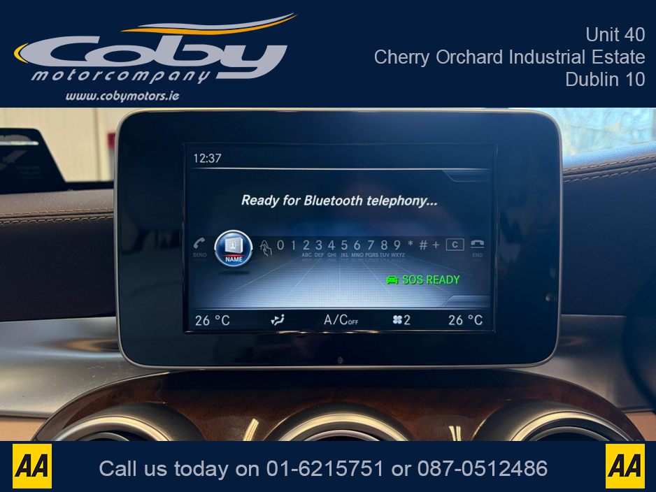 2015 Mercedes-Benz C Class 180 BLUETEC EXCLUSIVE AUTO 4DR. New NCT before collection, Tax, Full Leather, Reverse Camera, Dual Climate Control, MFSW, 2 Keys, Cruise Control, Full Electrics, BT, CD Player, Hands Free, and more. €15,950