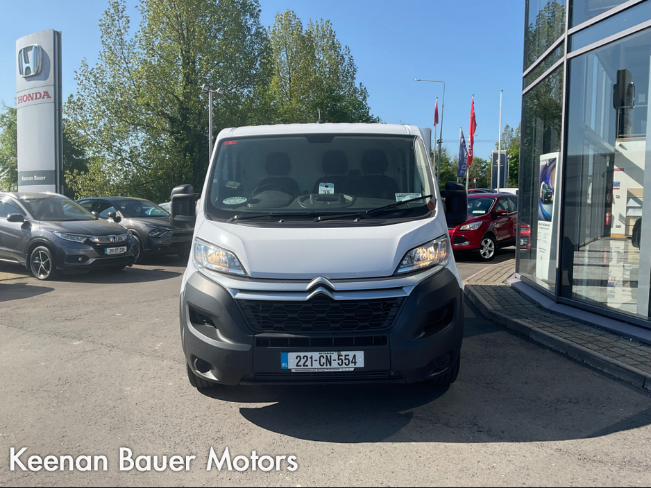 2022 Citroen Relay JUMPER 33 L2H1 BLUEHDI 140 SS E EUR6.3    €18300  PLUS VAT. €22,500