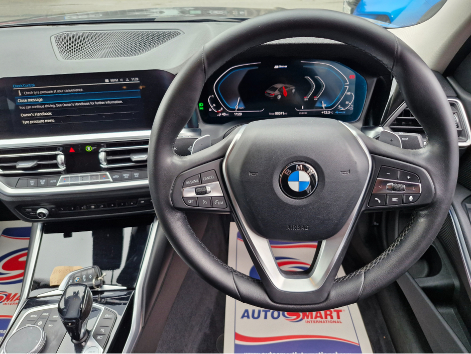 2020 BMW 3 Series 330E SE PRO 288BHP AUTOMATIC *PETROL PLUG IN HYBRID* NCT 10/27 FINANCE AVAILABLE @ €90 PER WEEK ON SCREEN BMW SERVICE HISTORY/ TOUCH SCREEN MEDIA/ REVERSE CAMERA/ iDRIVE/ BLUETOOTH/ HISTORY CHECKED €19,950