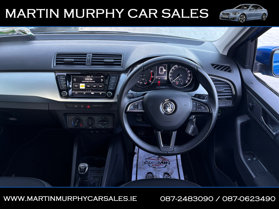 2018 Skoda Fabia AMBITON 1.0 TSI 95BHP €10,995