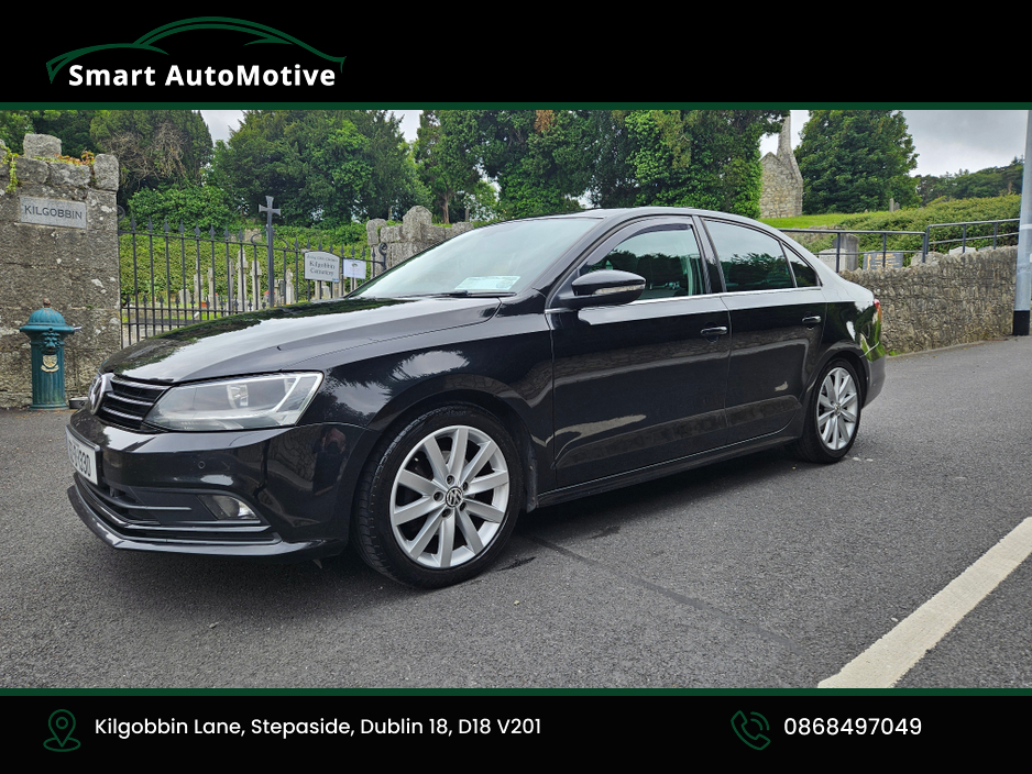 2015 Volkswagen Jetta HIGHLINE 2.0 TDI D7F DSG 110HP 4DR Automatic * Highline Specification * NCT 11.2026 * Taxed 11.2025 * Full Motor Check Report * Warranty Provided * 2 Keys *  Nationwide Delivery Available * Must View €9,950