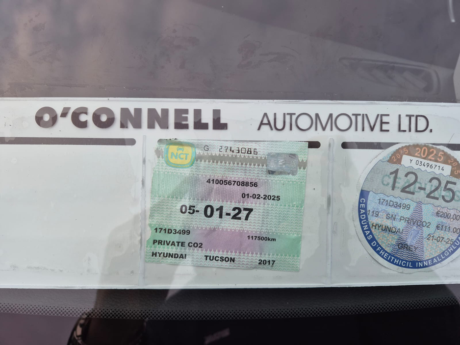 2017 Hyundai Tucson  €13,999