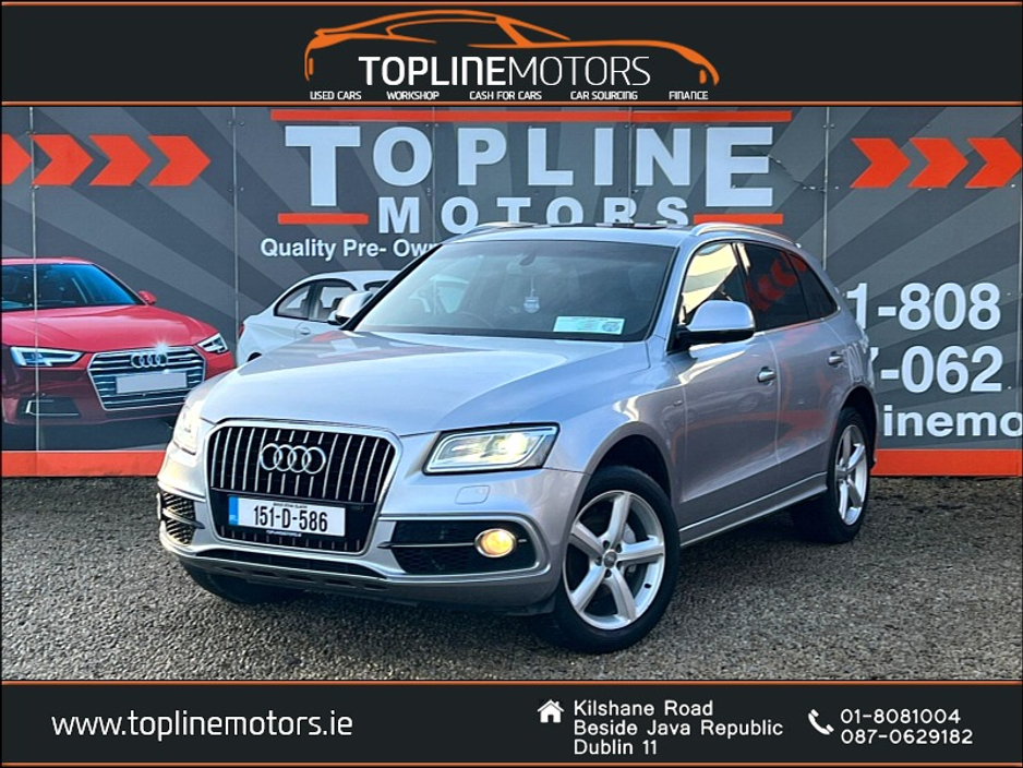 2015 Audi Q5 ==2.0 TDI-QUATTRO-S-LINE//PAN ROOF//AUTO//NCTED== €15,950