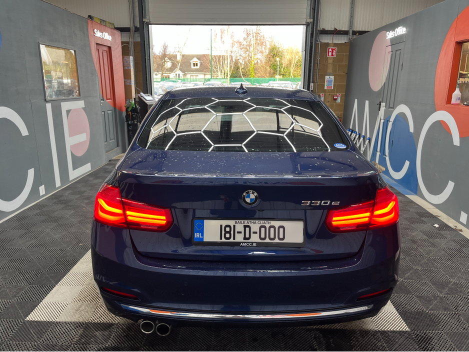 2018 BMW 3 Series €23950 BMW 330E LUXURY iPERFORMANCE 2.0 AUTOMATIC / CRUISE CONTROL / REVERSE CAMERA & PARKING SENSORS / ELECTRIC MEMORY & HEATED SEATS €23,950
