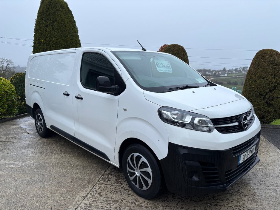 2021 Opel Vivaro L2H1-1.5 100 12 MONTHS WARRANTY €11,992