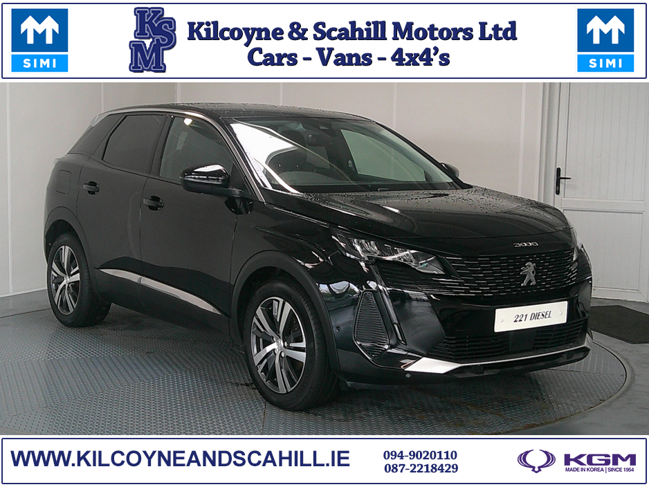 2022 Peugeot 3008 ALLURE BLUEHDI S/S €28,950