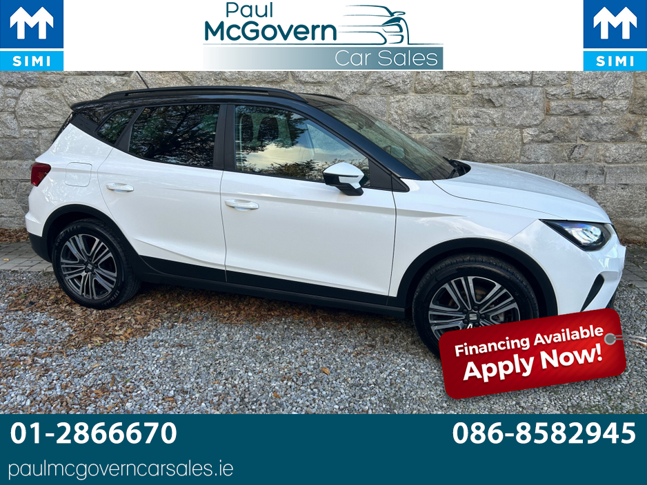 2023 SEAT Arona PA 1.0 TSI 110HP DSG AUTOMATIC SE+**//**CRUISE CONTROL**//**SAT NAV**//**LANE DEPARTURE WARNING**//**PARKING SENSORS**//**ANDROID AUTO AND APPLE CAR PLAY**//**FINANCE ARRANGED**//**TRADE IN WELCOME!!! €19,995