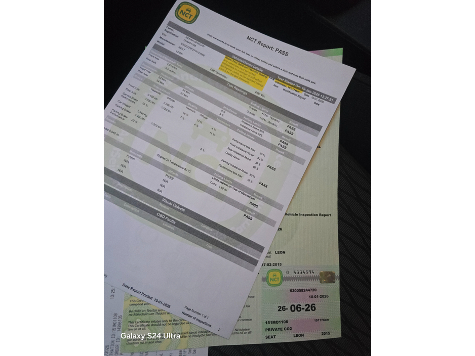 2015 SEAT Leon 1.6 TDI 105HP SE ST/SP 5DR €7,850