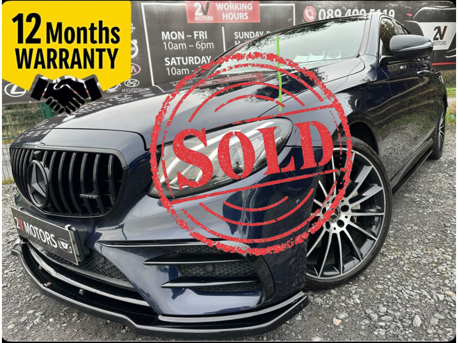 2016 Mercedes-Benz E Class 220 D AMG LINE NIGHT EDITION AUTO €23,950