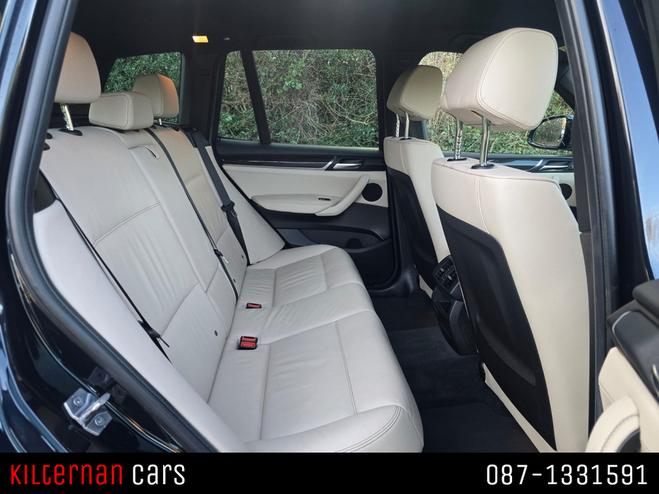 2017 BMW X3 2.0 D F25 XDRIVE20D M SPORT 5DR A €24,999