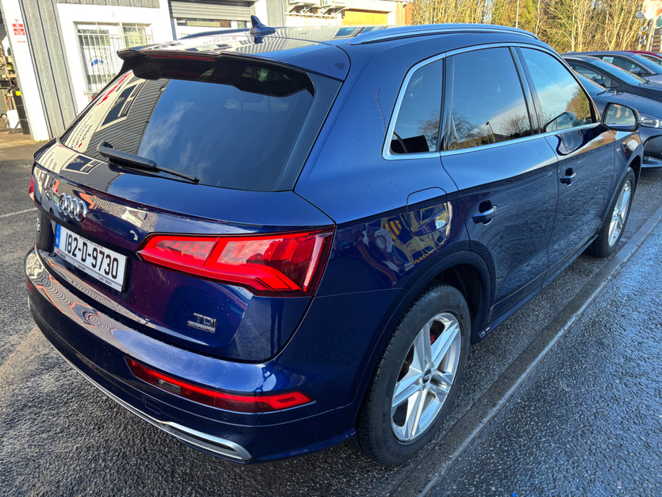 2018 Audi Q5 2.0TDI 190 quattro S-Tronic S Line €25,000