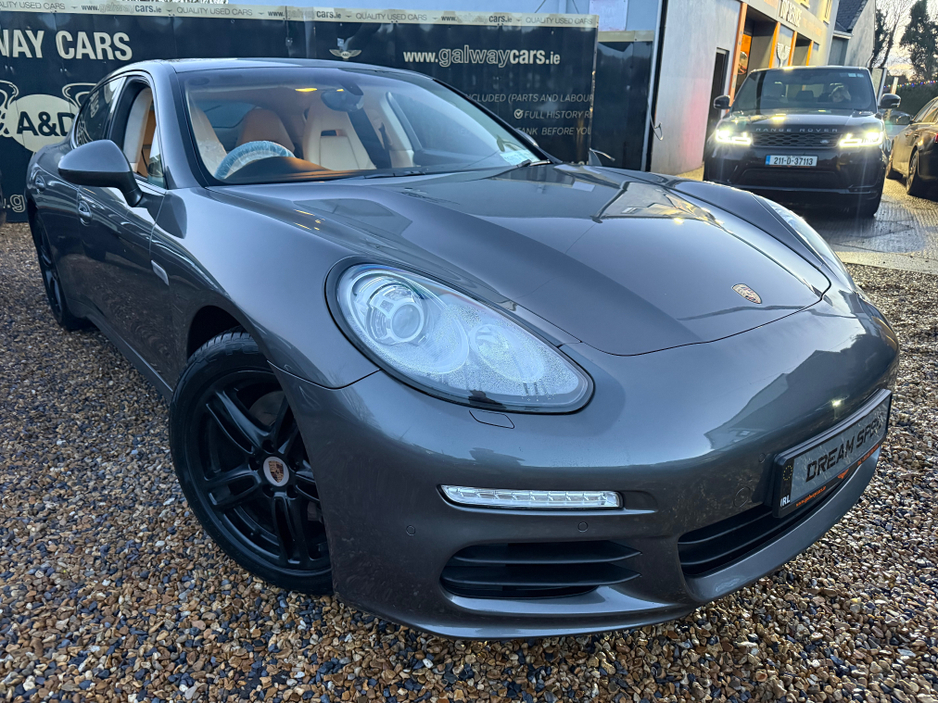 2014 Porsche Panamera PORSCHE PANAMERA 3.0 V6 FACELIFT 300BHP TURBO LOOK,SUNROOF ,HEATED SEATS ,REVERSE CAMERAS,SAT NAV ,PREMIUM TURBO LEATHER (rare) €29,840