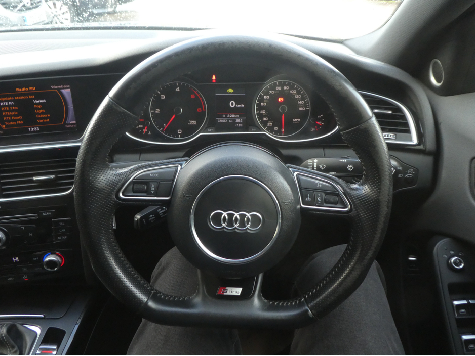 2012 Audi A4 2.0 TDI S LINE 141B 141BHP 4DR BLACK EDITION €5,450