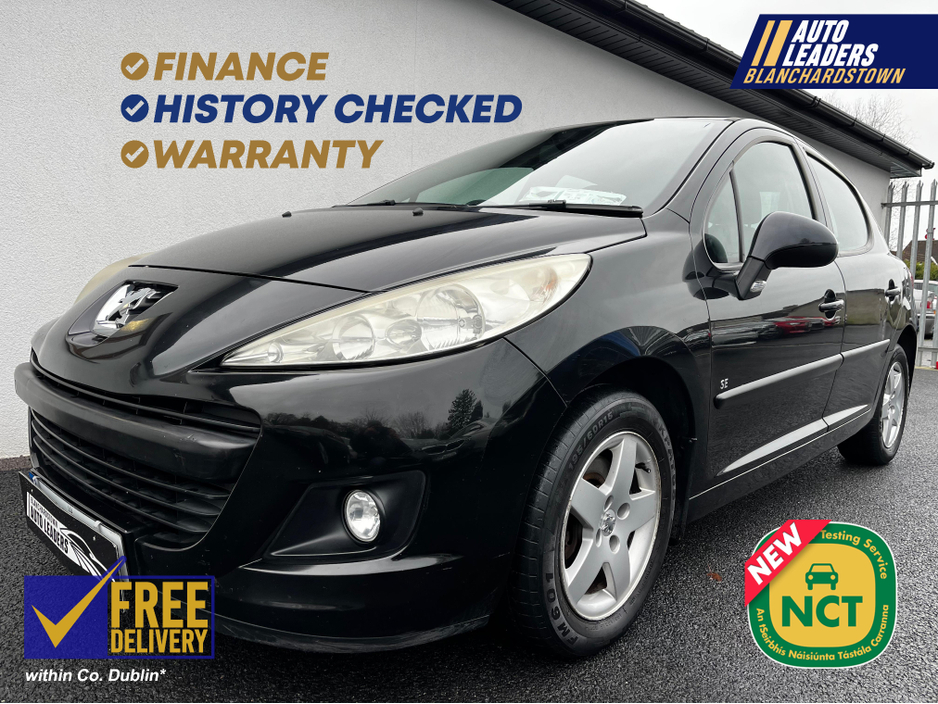 2011 Peugeot 207 1.4 SE 94 BHP LOW KM €2,900