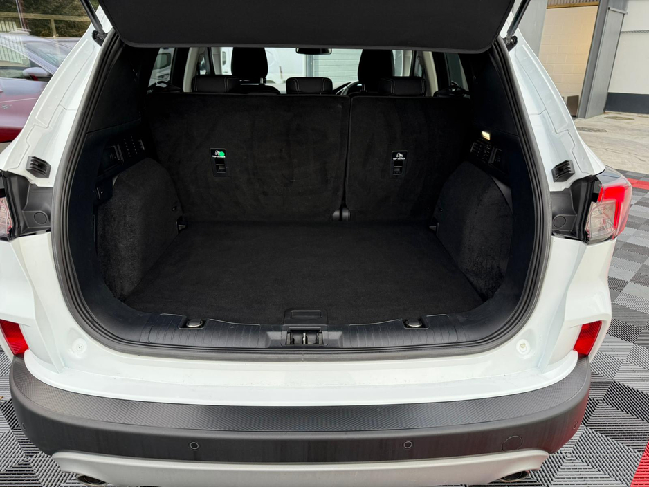 2021 Ford Kuga TITANIUM 5DR 1.5 TD 120 S6.2 M6 F, €85 p/w & €6,950 Trade in / Deposit , Titanium Spec , Front & Rear Sensors , Privacy Glass , Sat - Nav  , Apple Car Play & Android Auto , NCT , Warranty , Service €23,950