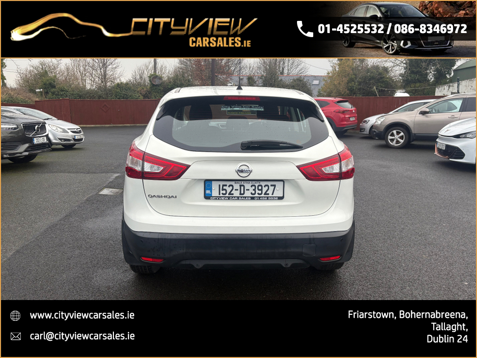 2015 Nissan Qashqai 1.2 PET SV E6 4DR €9,450