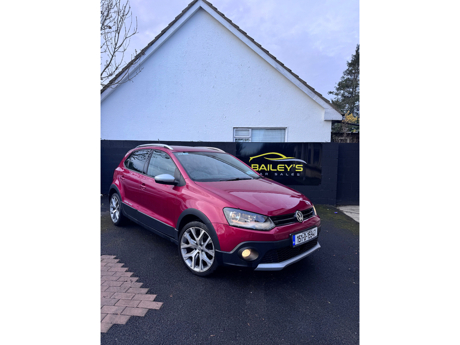 2015 Volkswagen Polo CROSS 1.2 TSI 90HP MANUAL 5SPEED 5DR €11,950