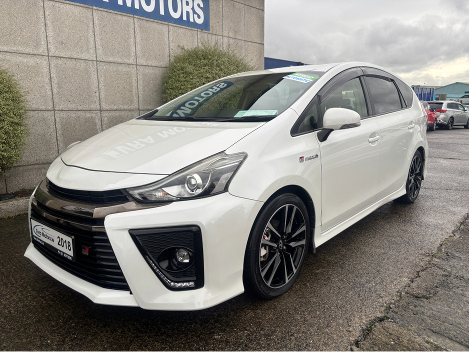 2018 Toyota Prius Alpha GR SPORT 7 SEATER AUTOMATIC HYBRID 1.8 PETROL //REVERSE CAMERA//KEYLESS ENTRY//HALF LEATHER GR SEATS// €23,950