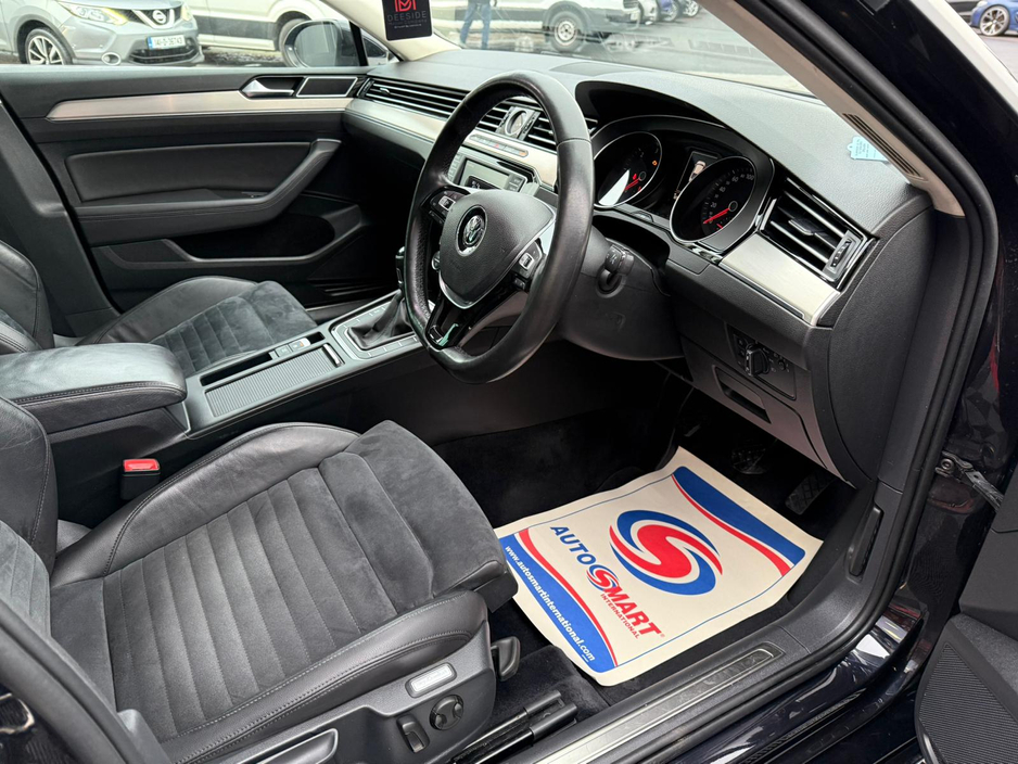 2016 Volkswagen Passat HIGHLINE 1.6 TDI MANUAL 6SPEED FWD 120HP 4DR , 1/2 Leather Seats , Heated Seats , privacy Glass , Cruise Control , Climate Control , stunning car , serviced , tested , warranty & Finance €14,950