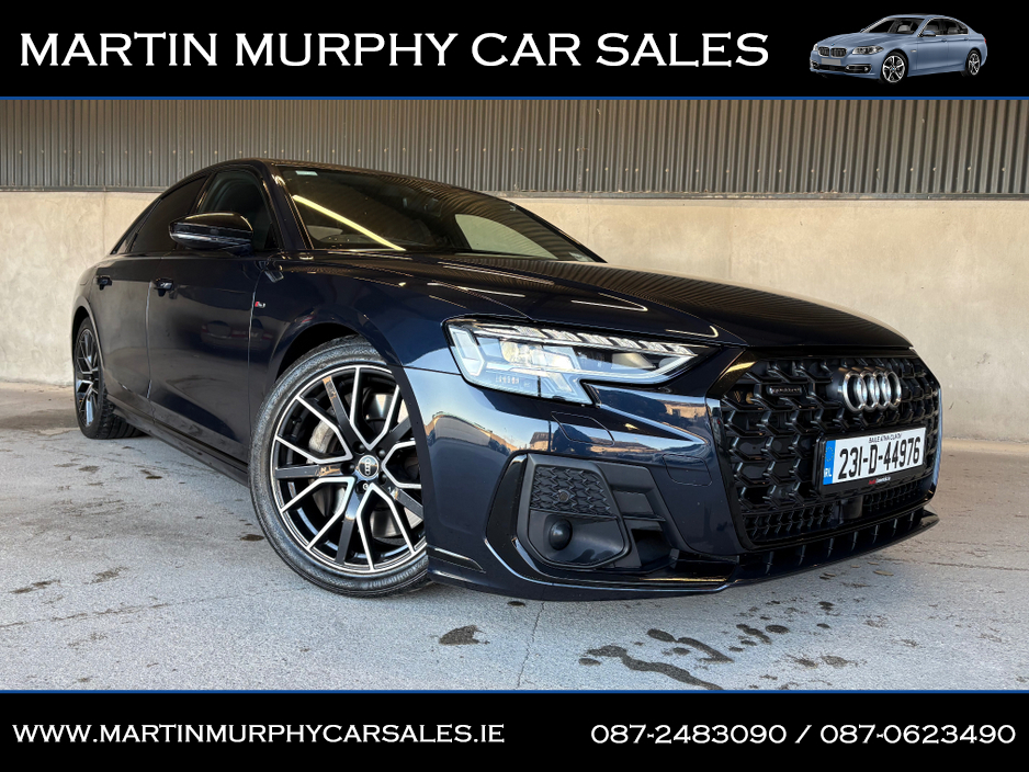 2023 Audi A8 3.0 TFSI BLK ED 60 QUATTRO 462 BHP €60,950