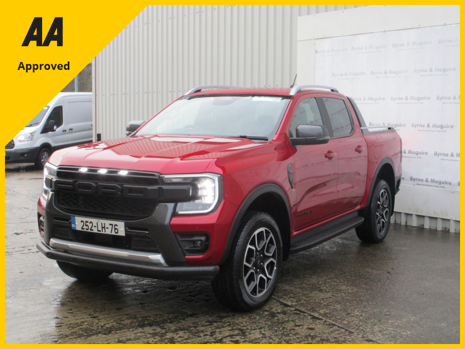 2025 Ford Ranger EX DEMO MODEL WITH ONLY 6000 KMS D/CAB WILDTRAK - 2.0TD AUTOMATIC !! PRICE PLUS VAT €52,000