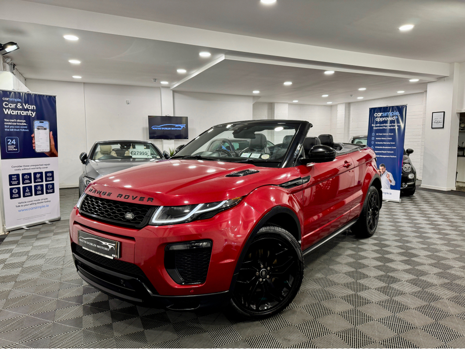 2017 Land Rover Range Rover Evoque HSE DYNA C CONVERTIBLE 2DR AUTO €29,995