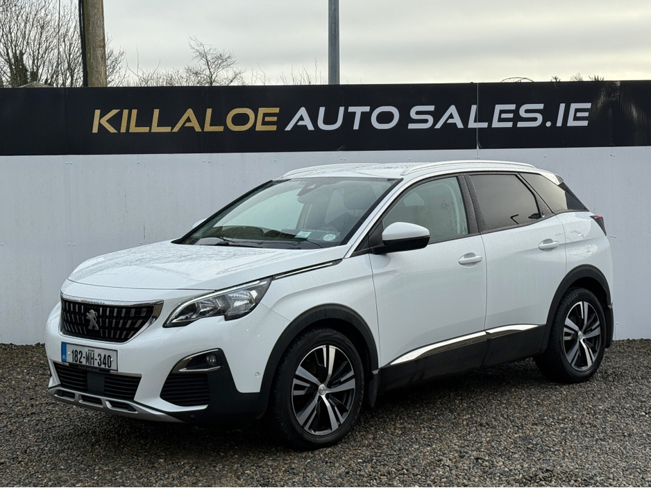 2018 Peugeot 3008 ALLURE 1.5 BLUE HDI 130 6 6.2 4DR €12,950