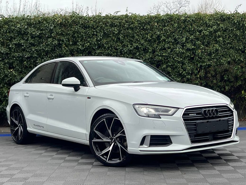 2017 Audi A3 SPORT 2.0 TFSI QUATTRO // NEW 19" S-LINE ALLOYS // LEATHER POWERED HEATED SEATS // DIGITAL CLUSTER €19,950